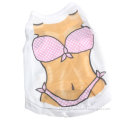 Cute Pet Dog Clothes Bikini Pattern Shirts Puppy Summer Apparel Clothing T-Shirt Pullover